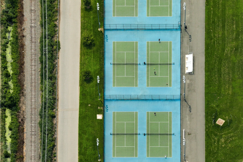 CSM Tennis Courts - CSM Art & Frame